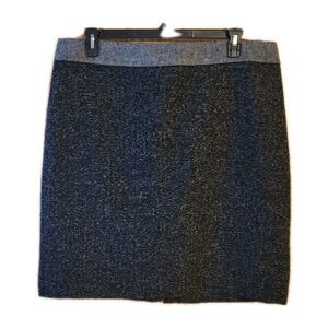 Liz Claiborne Short Skirt Womens Size 18 Dark Gray Straight